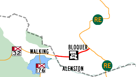 Map of OK 32