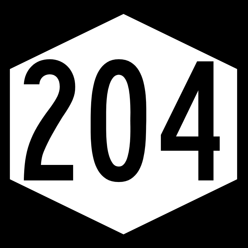 Capital District Route 204 Shield