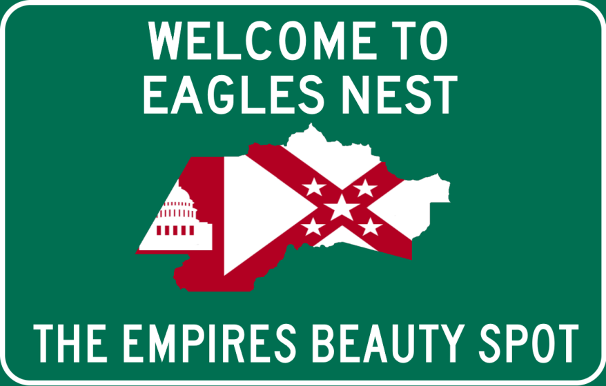 Eagles Nest Welcome Sign