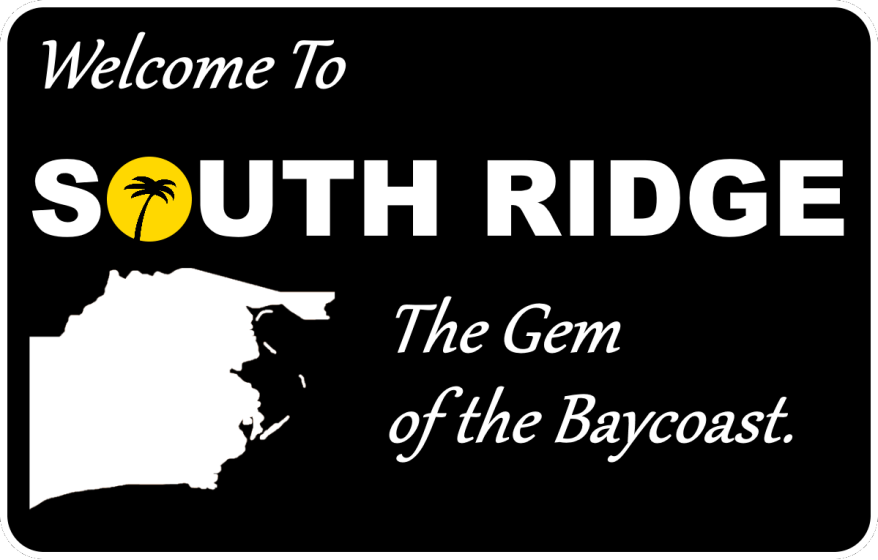 South Ridge Welcome Sign
